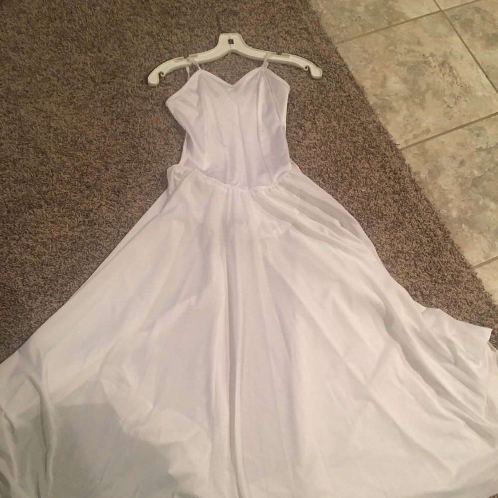 White dress dance dresss